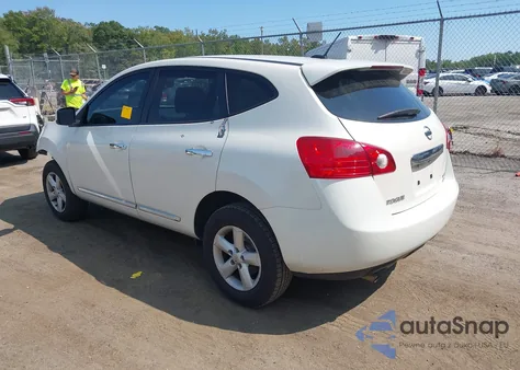 2013 Nissan Rogue S из США, поврежденный, VIN JN8AS5MV6DW666093